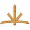 Ekena Millwork Alberta Rough Sawn Timber Gable Bracket, Western Red Cedar, 72"W x 48"H x 4"D x 6"F, 16/12 Pitch GBW072X48X0406ALB00RWR - alternate 1